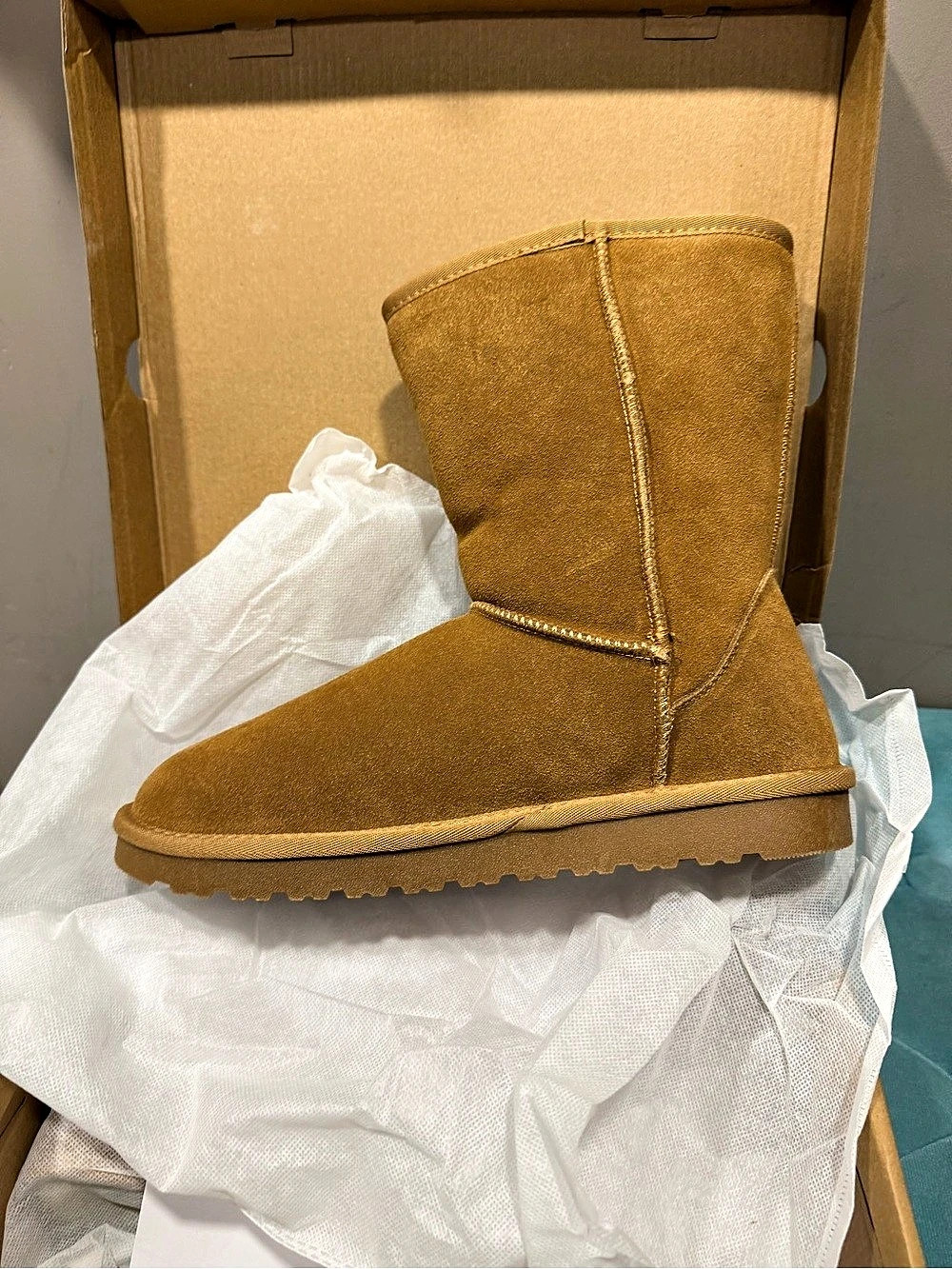 Bruno Marc Brown Winter Boots NWT